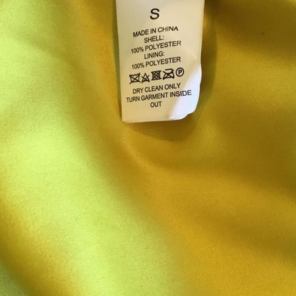 Kate Spade New York Full Zip Olive Green Bomber Jacket With Peplum Hem Size SM - Picture 9 of 10